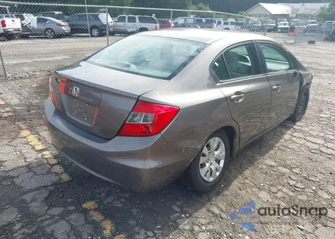 2012 Honda Civic Lx из США, поврежденный, VIN 19XFB2F55CE383433